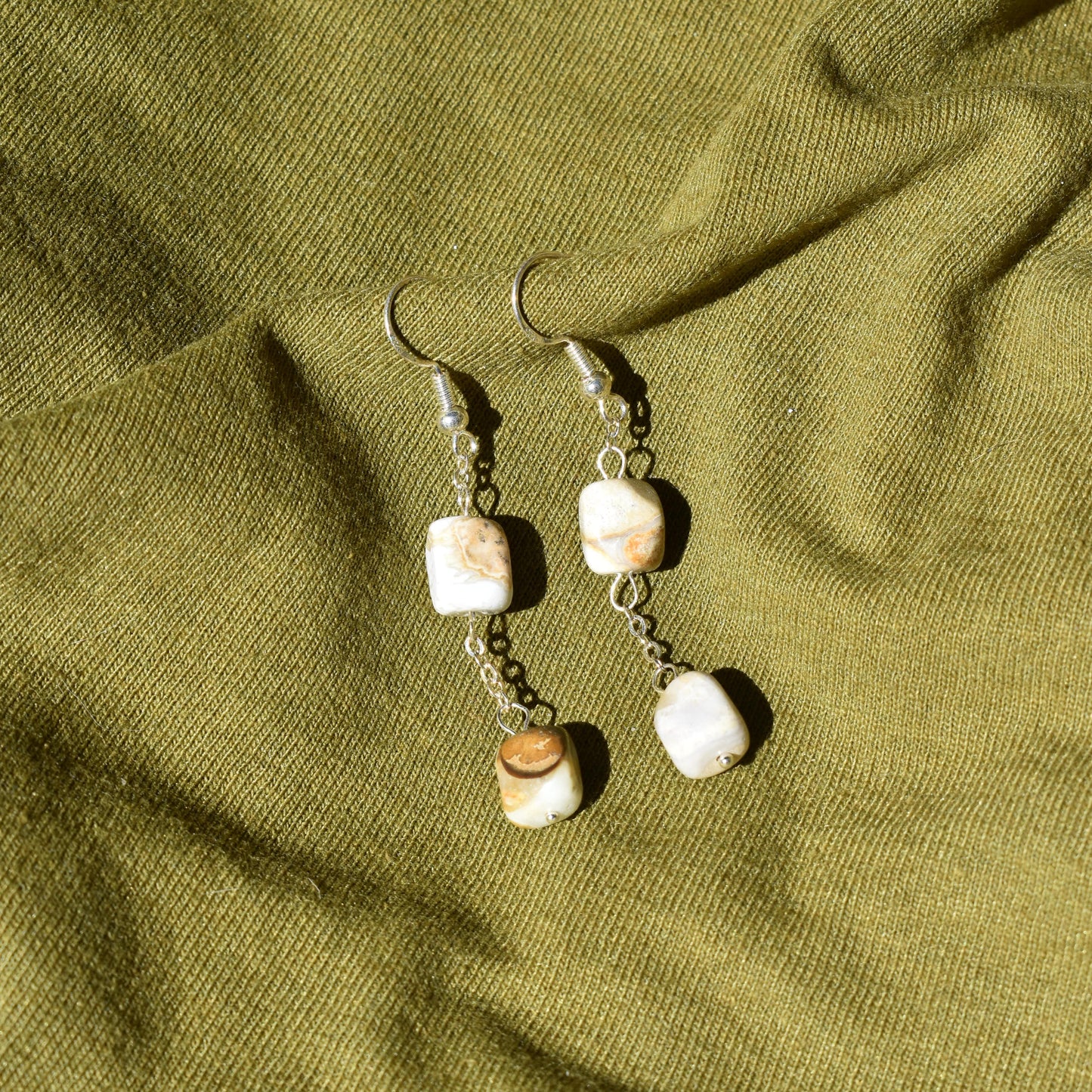 Agate Raindrop Earrings